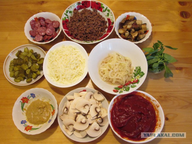 Фастфуд-пикник на день рождения ЯПа