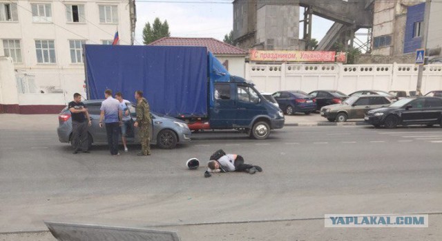 В Ульяновске мотоциклист сбил девушку на Московском шоссе