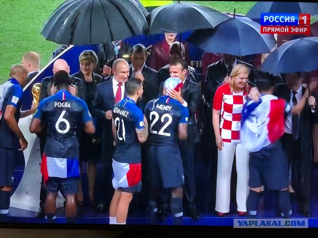 Сборная Франции - чемпион мира по футболу 2018
