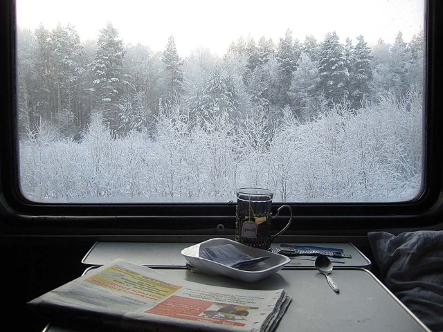 Зимняя железная дорога