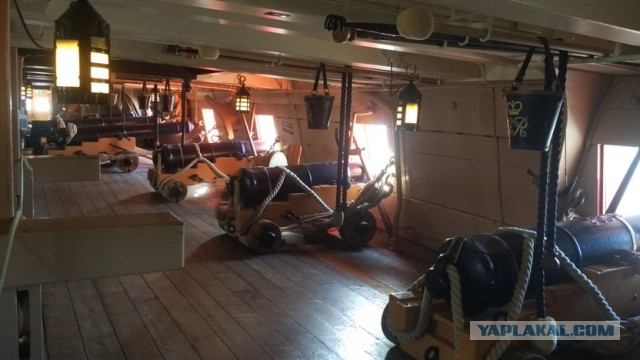 Посещение HMS Victory в г. Портсмут, Великобритания