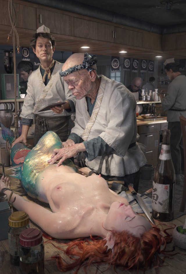 Подборка арт фантазий, где-то нездоровых