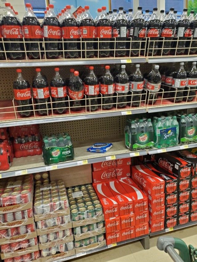 Лук в Кока-Коле