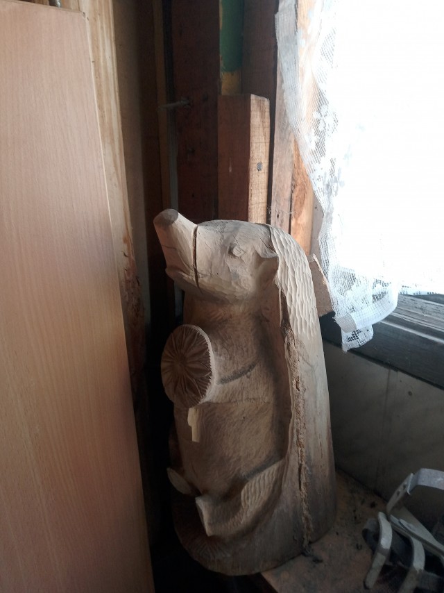 Резьба по дереву. Лев. ч. 1