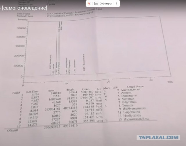 Предварительная причина массового отравления алкоголем в Адлере — метиловый спирт, обнаруженный в пробах домашней алкашки.