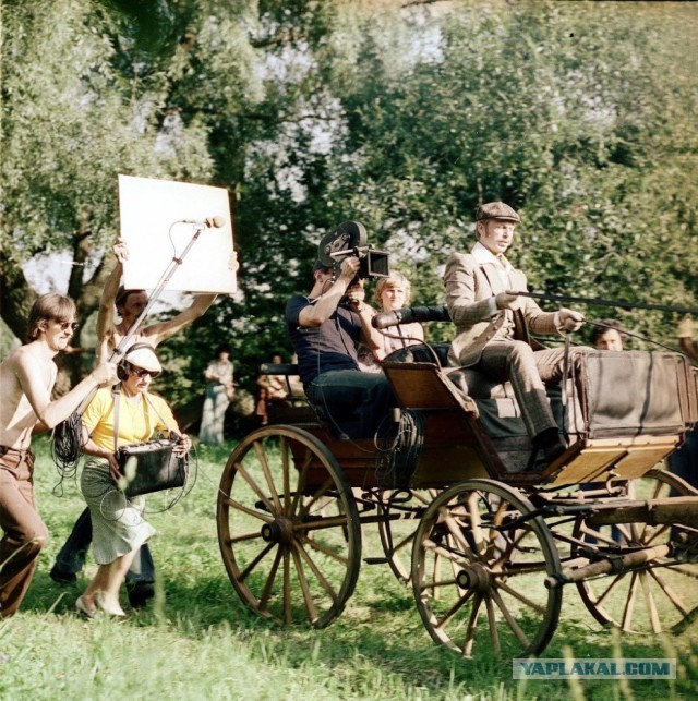 Фотографии со съёмочных площадок