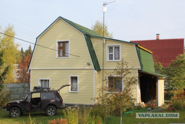 Делаем сайдинг на даче