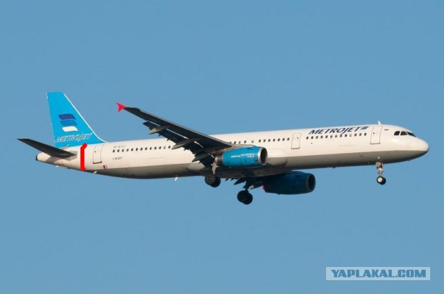 В Египте разбился российский пассажирский самолет, Airbus-321 "Когалымавиа"