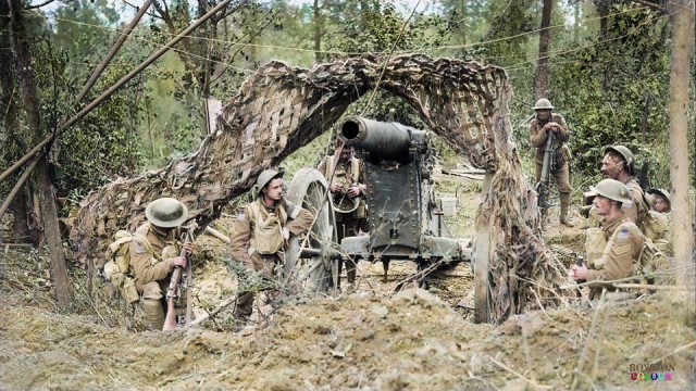 Артиллеристы и гранатометчики Первой мировой