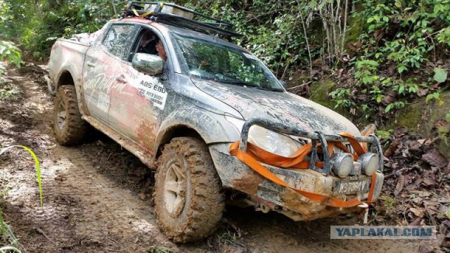 Mitsubishi L200 2016 - Offroad-тест в снегах России + немного Pajero V6