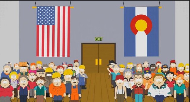 Забетонировался ...