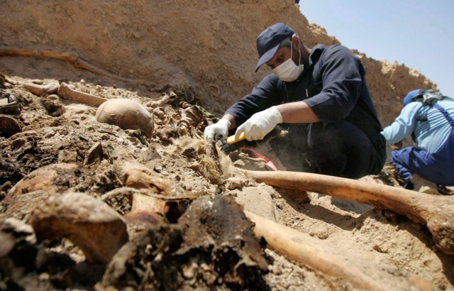 Более 300 тел найдено в братской могиле под Рязанью.