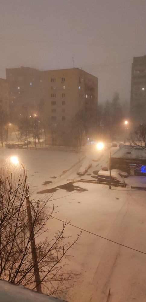 Опять зима в Москве