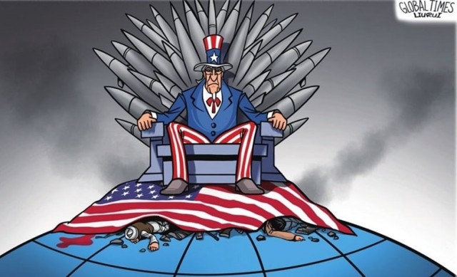 Немного свежих карикатур западных изданий на последние события в США.