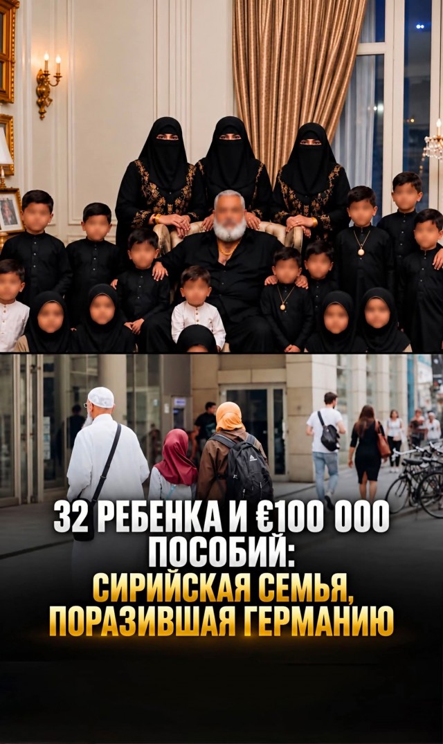Хорошо быть многодетным отцом в Германии.