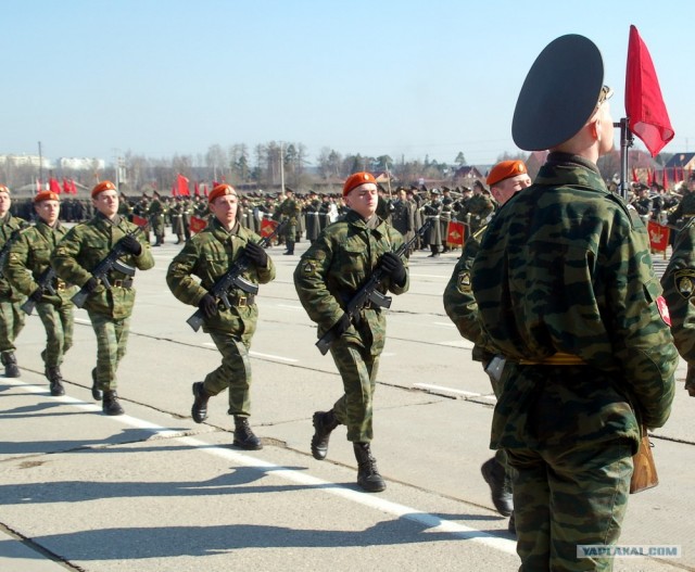 Репетиция парада на Красной плащади