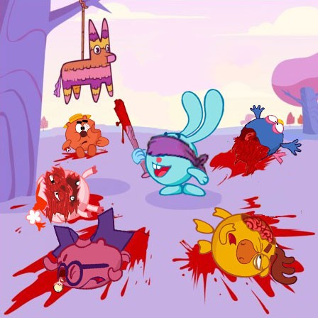 Веселая игра смешариков