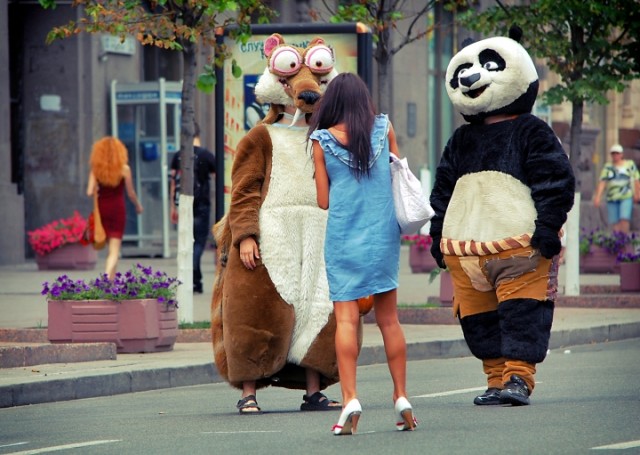 Лето. Жара. Киев.