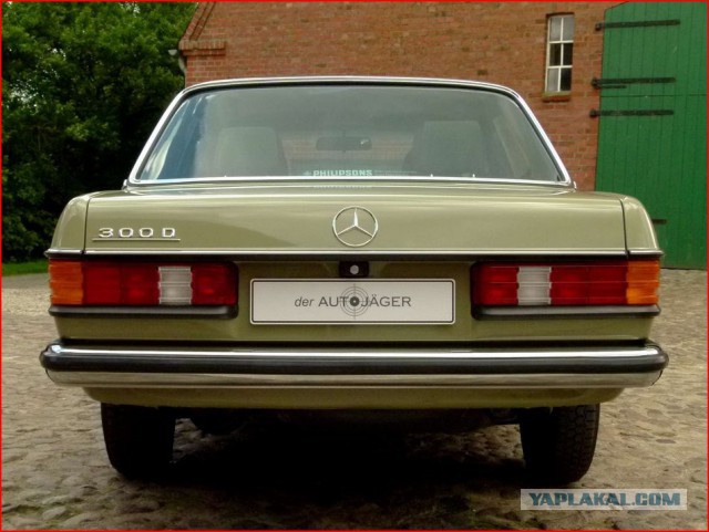 Законсервированный Mercedes W123