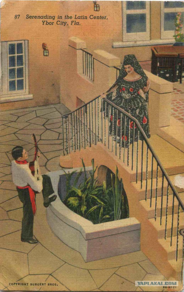 Американские открытки 1940-х годов