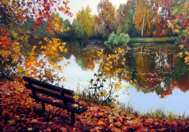 Осень в деревне