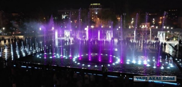 Сухой фонтан строгого режима в Домодедово⁠⁠