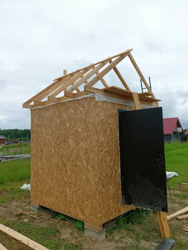 Освоение участка. Микробытовка за макроденьги