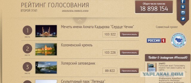 Лучшая достопримечательность России