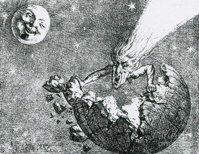 О том, как в 1910 году в России ждали комету Галлея