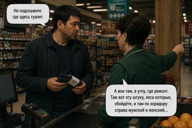 Дырявые носки - на первое свидание (комикс)