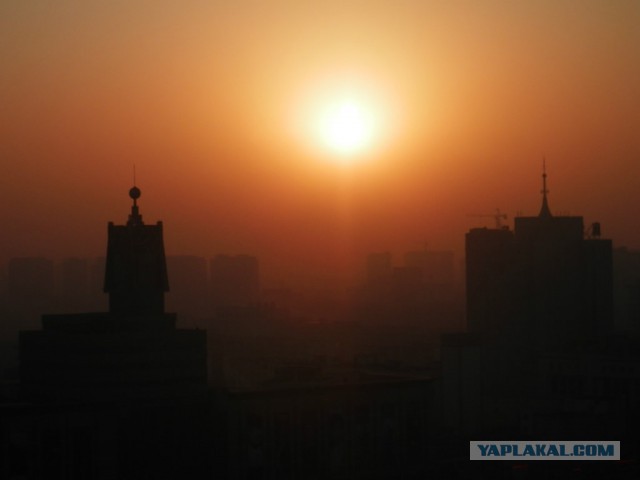 Шокирующие фотографии загрязнения в Китае