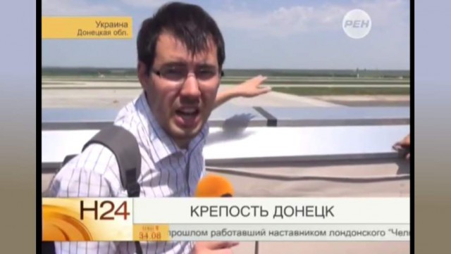 Якобы пьяный Захарченко
