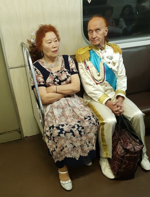 Модники из российского метрополитена