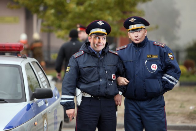Фотожаба: суровые будни ГИБДД