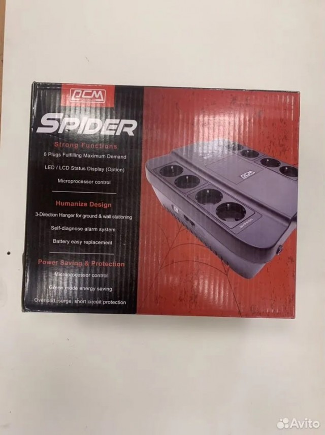 Продам ИБП PowerCom SPIDER SPD-1000U