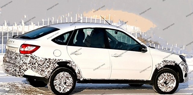 АВТОВАЗ планирует выпуск лифтбека Lada Granta Cross с увеличенным дорожным просветом
