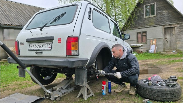 Новая Lada Niva Sport только с завода оказалась ржавой