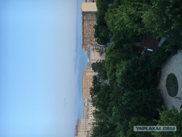 Крыши Москвы.