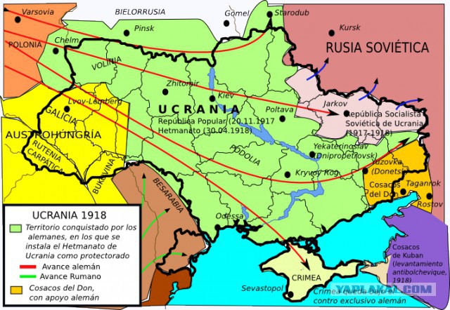 Юго-восток Украины вышел из под контроля Киева.