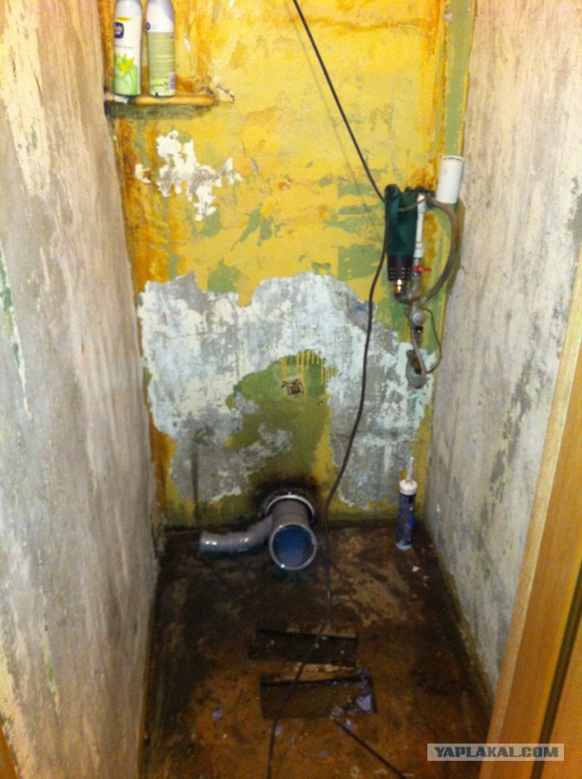 Ремонт туалета в хрущевке
