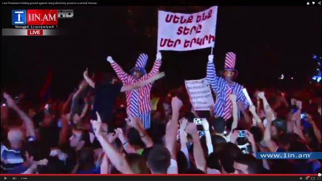 Ереван: «майдан» начинается