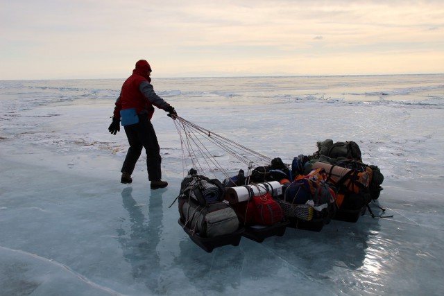 Люди на Байкале