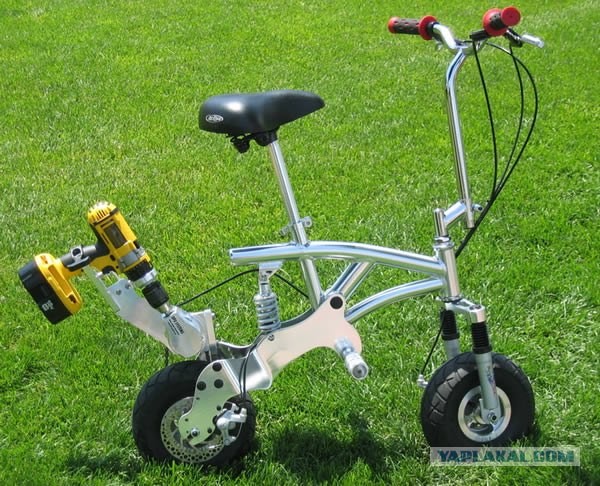 Едем с помощью дрели