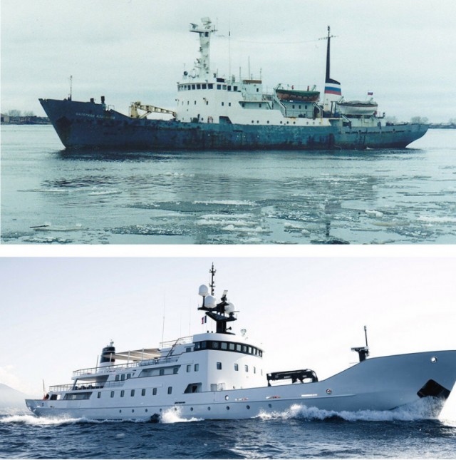 Какие советские корабли превратились в яхты для миллиардеров