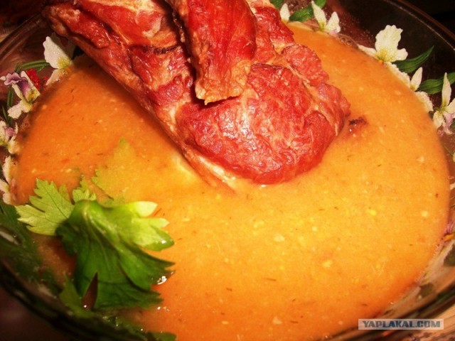 Суп – пюре гороховый