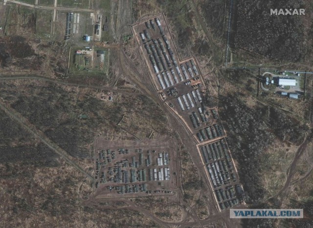 Свежие спутниковые снимки российских войск на границе с Украиной