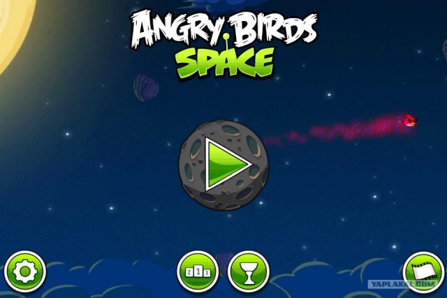 Angry Birds Space - обзор из космоса
