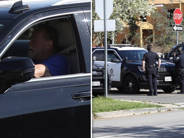 Арнольд Шварценеггер в результате ДТП сбил велосипедистку на своем внедорожнике