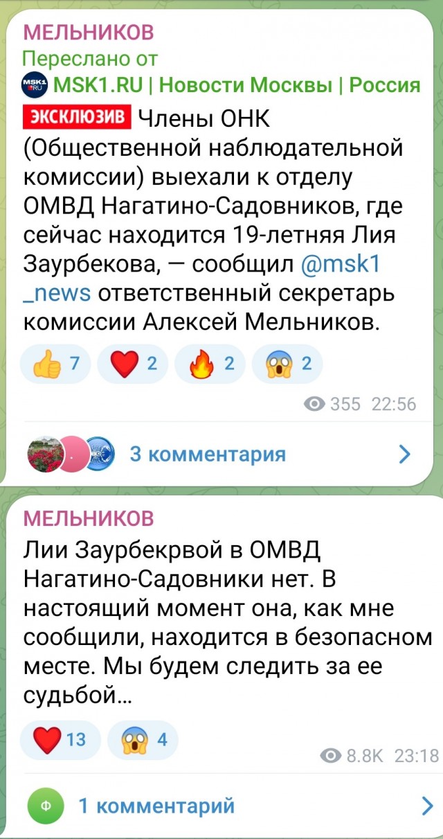 Ушедшая из семьи чеченка спряталась в отделении полиции в Москве, родственники пытаются вернуть её домой силой