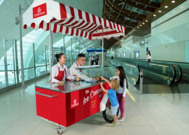 Сладкая халява в аэропорту Дубая